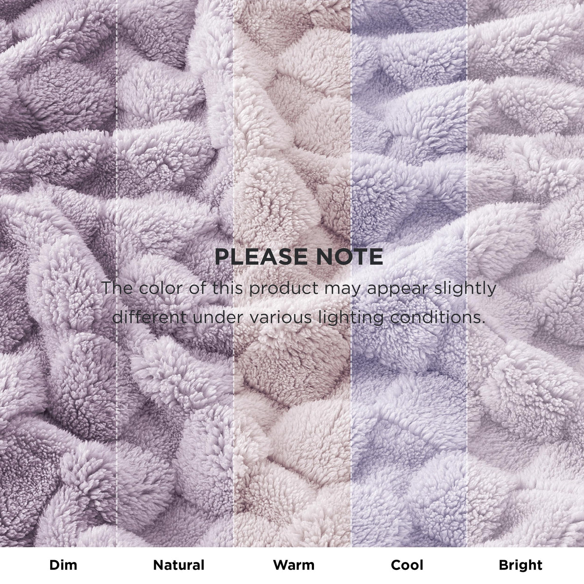 Bedsure GentleSoft lavender throw machine washable for easy care