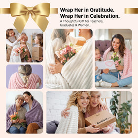 Bedsure GentleSoft light purple throw folded demonstrates compact warmth for quick couch comfort.
