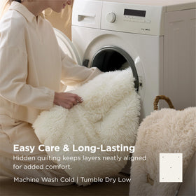 Bedsure GentleSoft bedroom styling adds refined decor and warmth.