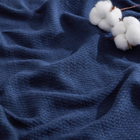 Bedsure Gentlesoft navy 50x70 throw blanket, cozy couch warmth and lightweight comfort.