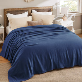 Bedsure GentleSoft queen-size blanket provides generous coverage for beds.