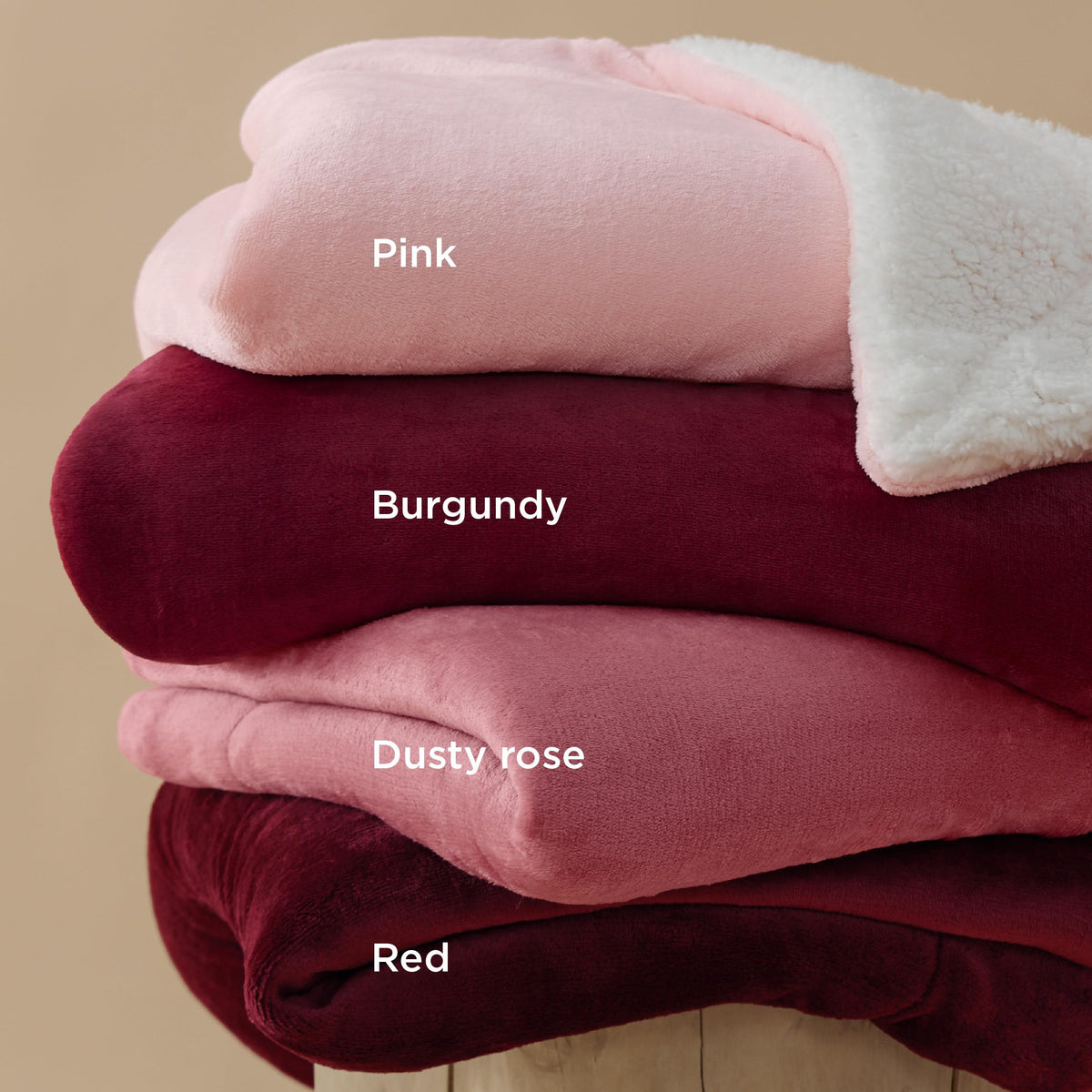 Bedsure GentleSoft Sherpa blanket draped on a bed adds comforting ambience.
