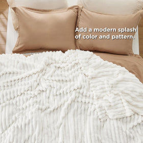 Bedsure GentleSoft on a bed for a restful, inviting sleep setup.
