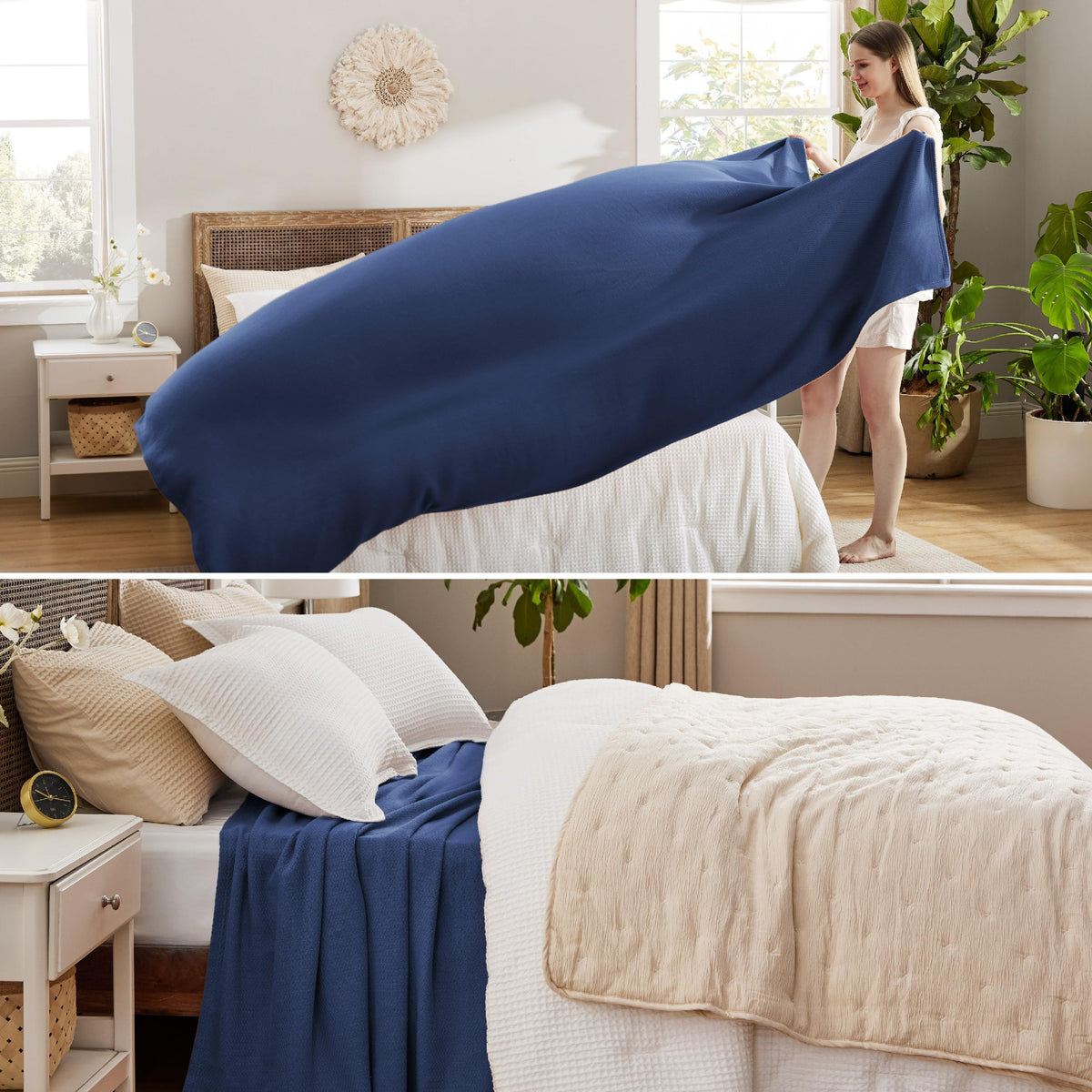 Bedsure GentleSoft soft-texture fabric ideal for cozy evenings