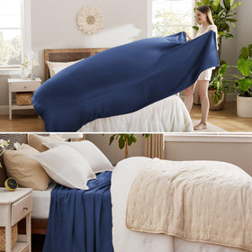 Bedsure GentleSoft soft-texture fabric ideal for cozy evenings
