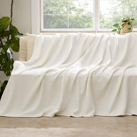 Bedsure GentleSoft throw 50x70 inch size for generous couch coverage