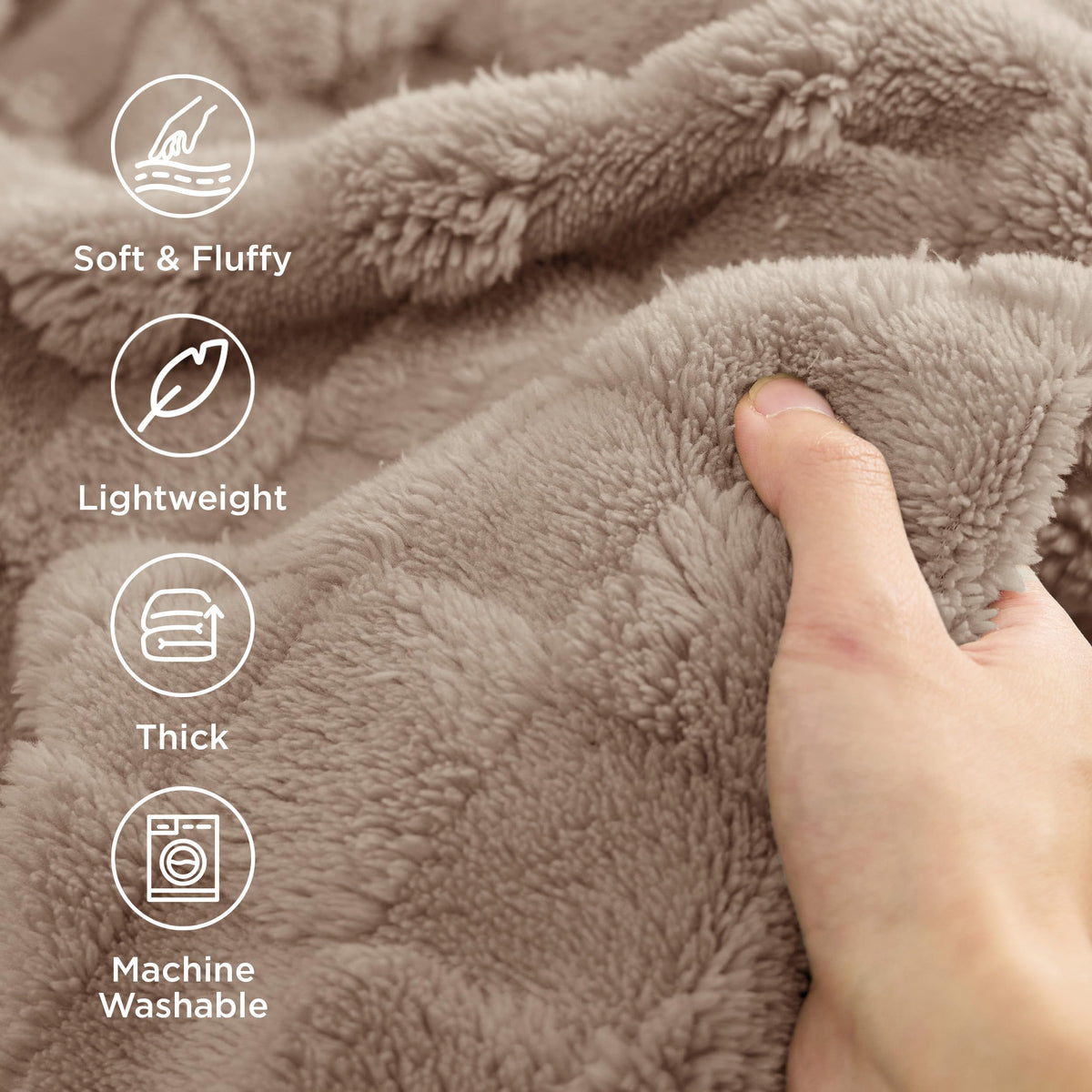 Bedsure Gentlesoft throw in kid’s bedroom adding soft comfort