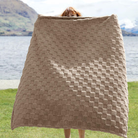 Bedsure Gentlesoft throw draped on sofa for cozy living room moment