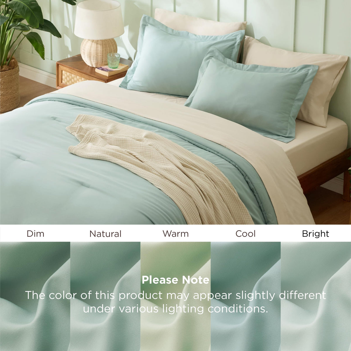 Bedsure gift-ready packaging signaling a thoughtful all-season bedding option