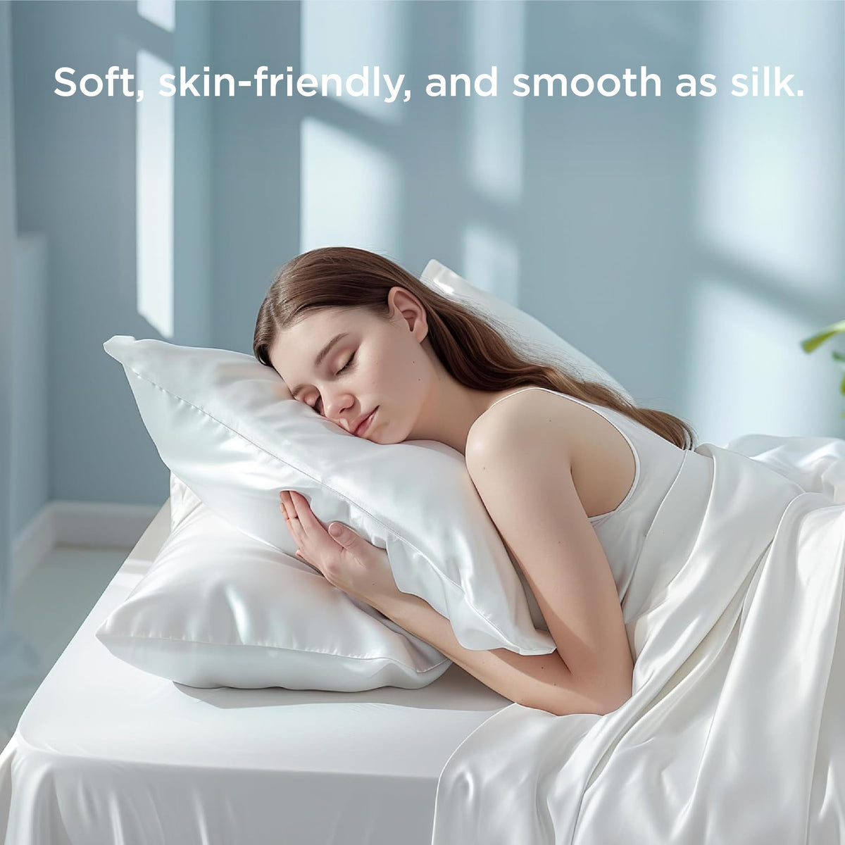 Bedsure gift-ready pillowcase set enhances any bedroom decor.
