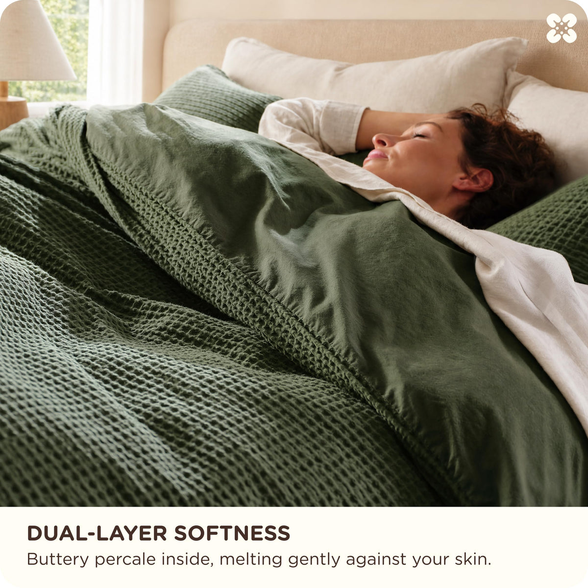 Bedsure Good Housekeeping Approved duvet cover indicating proven durability.