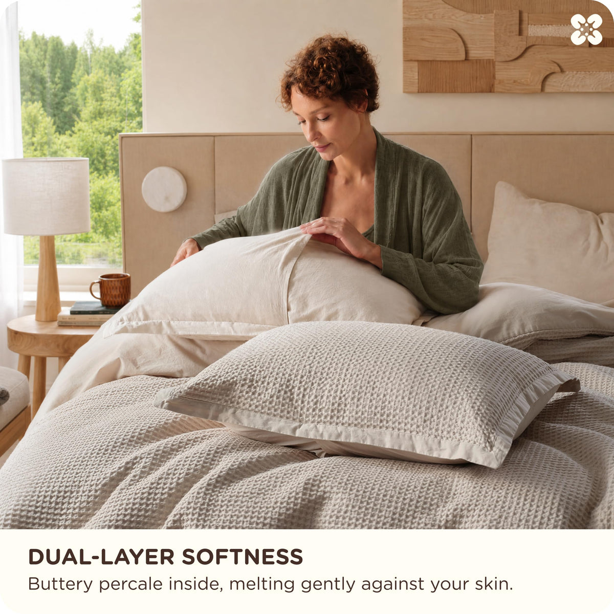 Bedsure duvet cover with Good Housekeeping Seal signals tested quality.