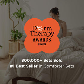 Bedsure grey queen comforter set on bed, inviting restful sleep and warmth.