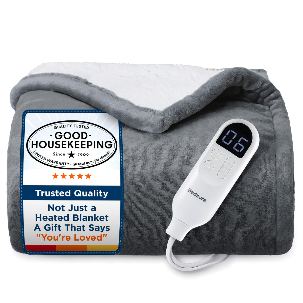 Bedsure heated blanket throw delivers fast warmth for cozy evenings