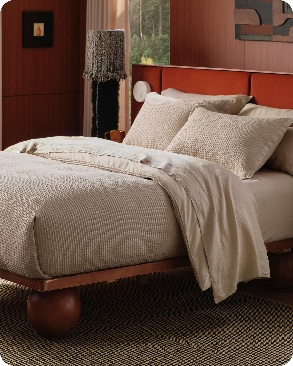 Bedsure hidden buttons offer secure closure and a clean, seamless look.