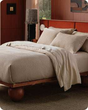 Bedsure hidden buttons offer secure closure and a clean, seamless look.