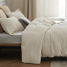 Bedsure hidden zipper closure for quick, tidy duvet changes