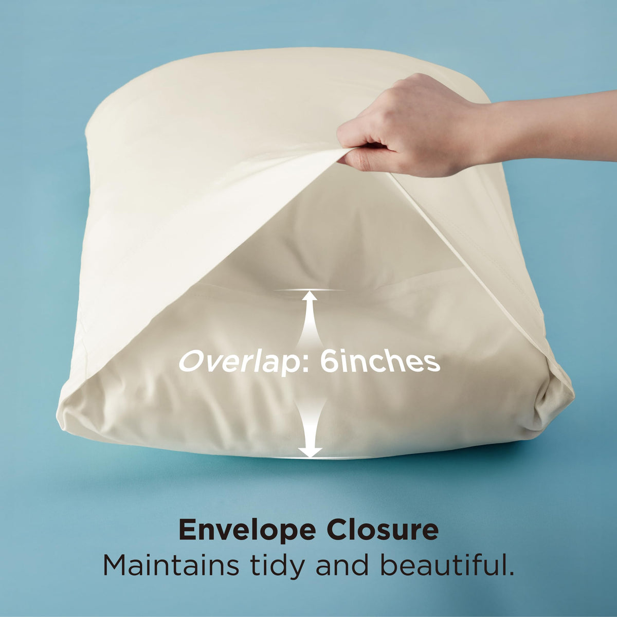 Bedsure king 20x36 pillowcase dimensions ensure a proper snug fit.