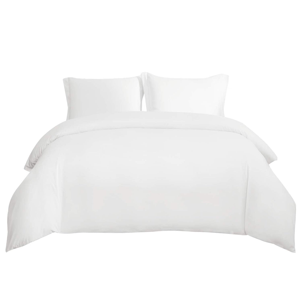 Bedsure duvet cover with hidden zipper for a clean look