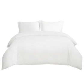 Bedsure duvet cover with hidden zipper for a clean look