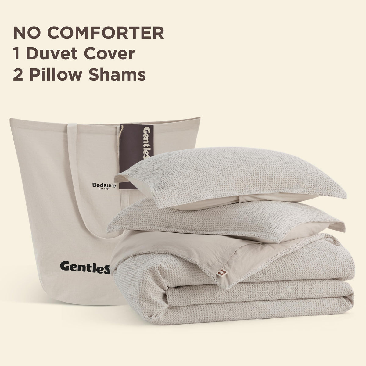 Bedsure king duvet dimensions 104x90 inches for a proper fit.