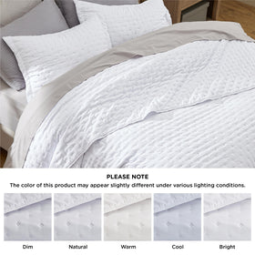 Bedsure king quilt oeko-tex-certified fabric ensures safety and quality