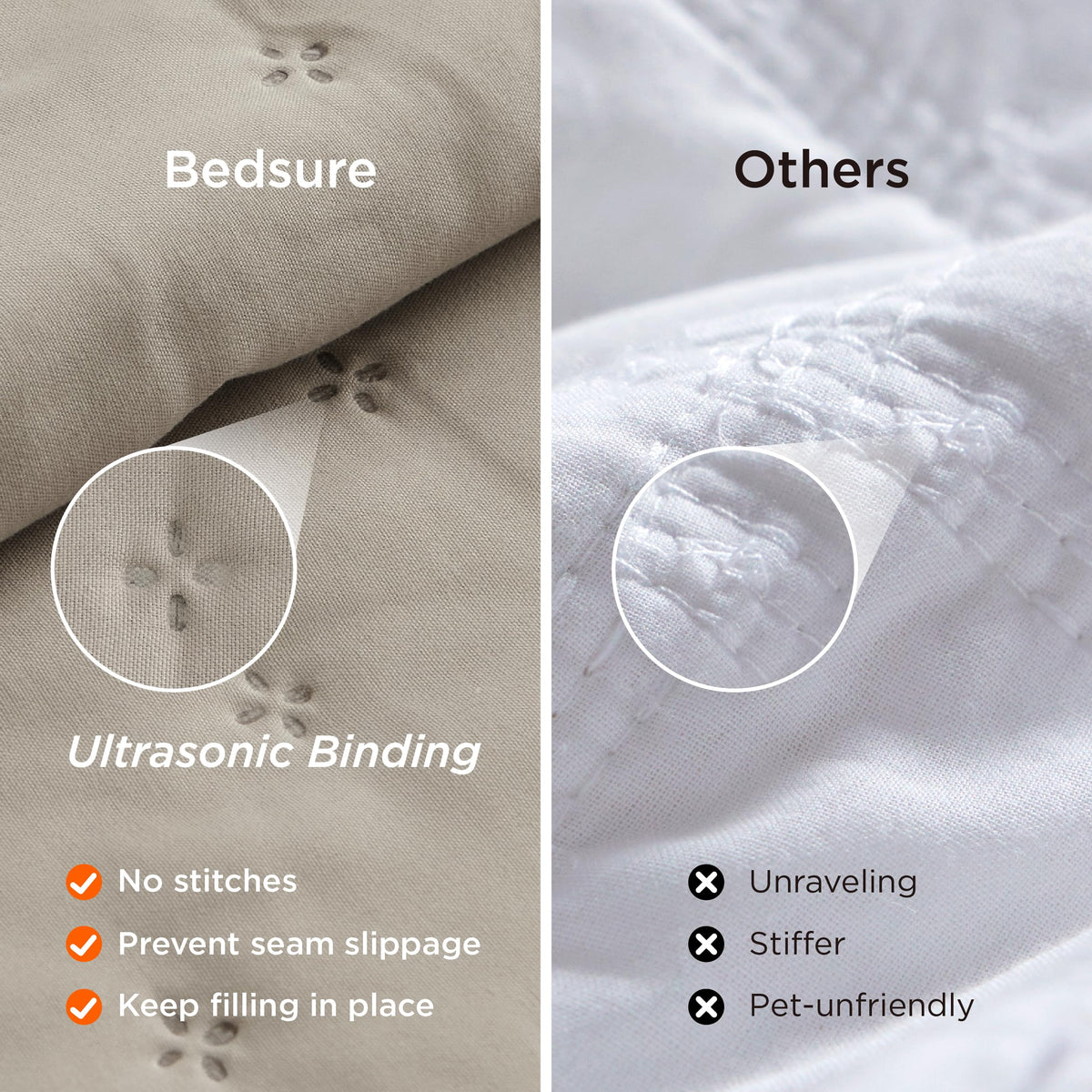 Bedsure versatile coverlet ideal for dorms, sofas, and bedrooms.