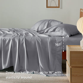 Bedsure pillowcases with envelope closures to prevent pillow slip.