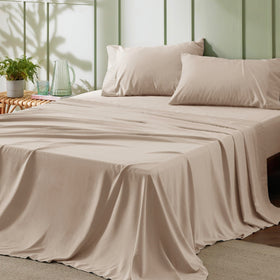 Bedsure king flat sheet 108x102 for luxurious all-season comfort