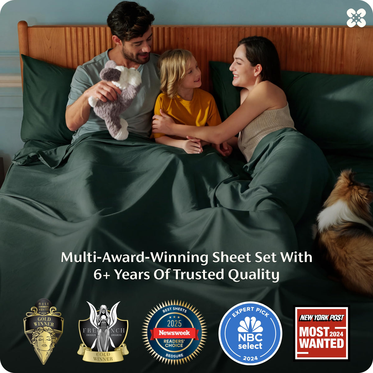 Bedsure pillowcases forest green provide smooth, breathable softness for restful nights