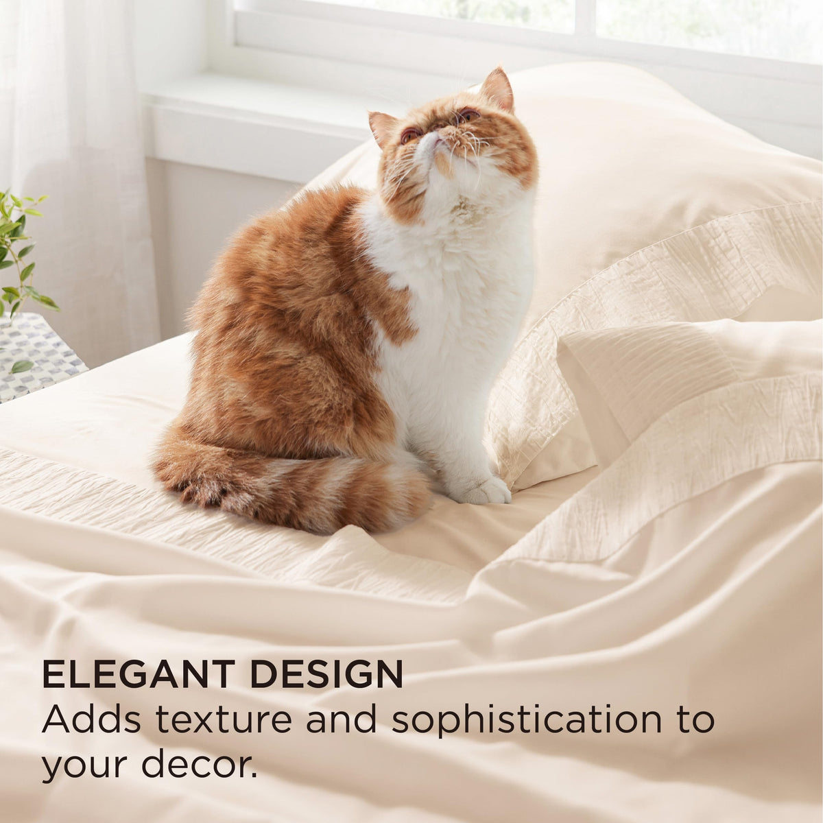Bedsure oversized pillowcases use pocket design to prevent pillows poking out.