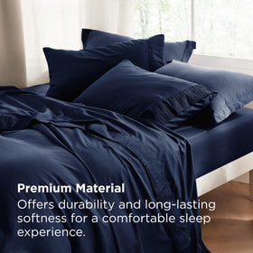 Bedsure OEKO TEX certified label close up assuring skin friendly fabric
