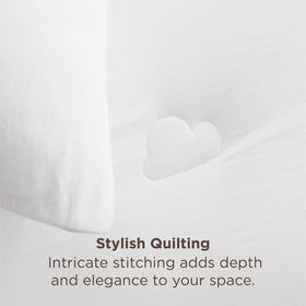 bedsure king-size pillow shams white complete bedding ensemble