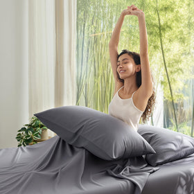 Bedsure king-size pillowcase 20x36 fits standard king pillows