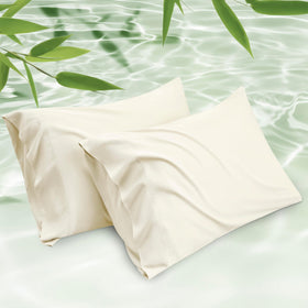Bedsure king size pillowcases 2pc cooling fabric for hot sleepers.