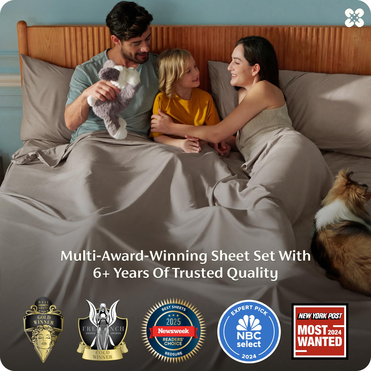 Bedsure pillowcase with envelope closure keeps pillows in place