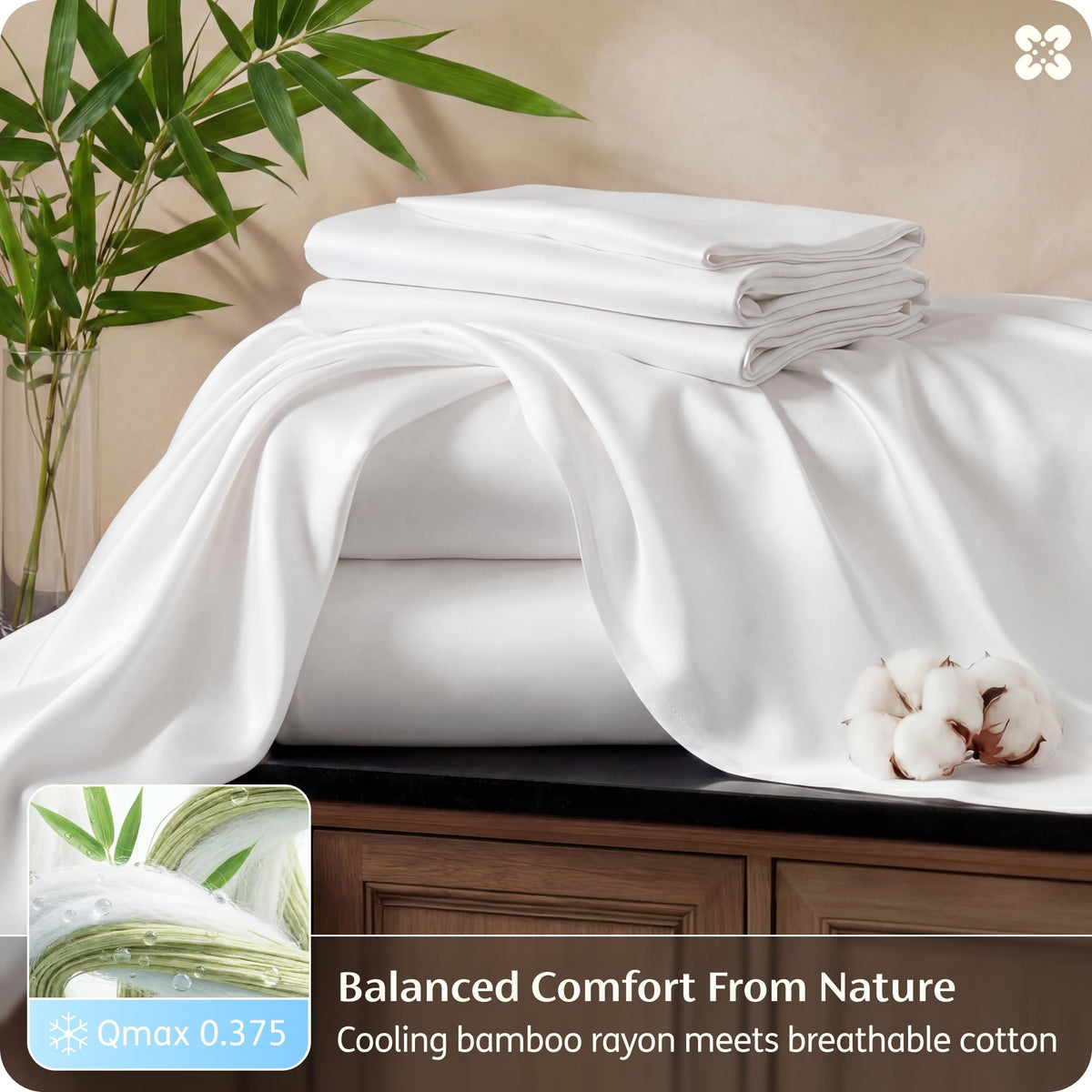 Bedsure king-size sheets on bed showcase luxurious hotel look and generous fit.