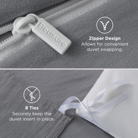Bedsure lightweight design balances warmth and breathability for all seasons.