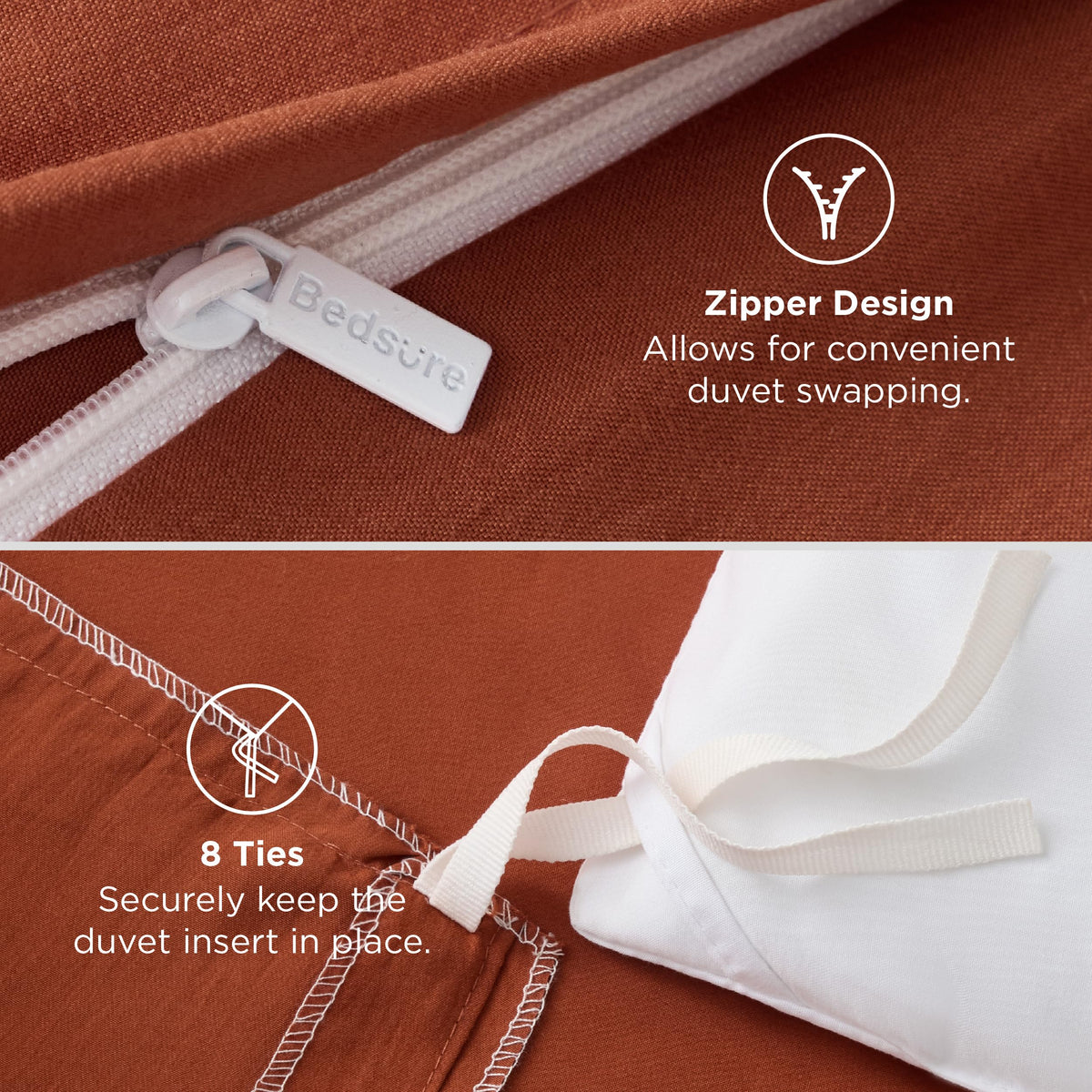 Bedsure lightweight bedding ideal for all-year comfort without bulk
