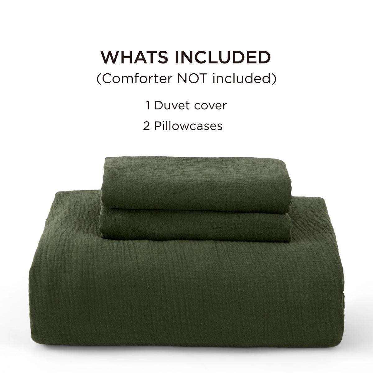 Bedsure lightweight gauze fabric promotes airflow and comfort
