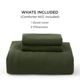 Bedsure lightweight gauze fabric promotes airflow and comfort