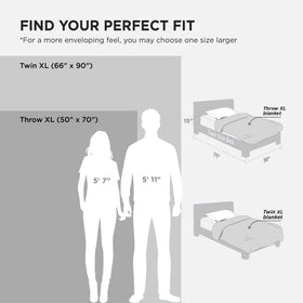 Bedsure lightweight muslin blanket for adults offers airy warmth.