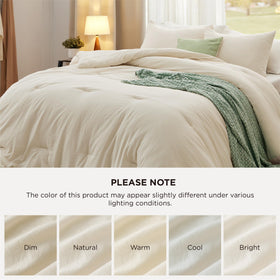 Bedsure machine-washable set shown for easy care