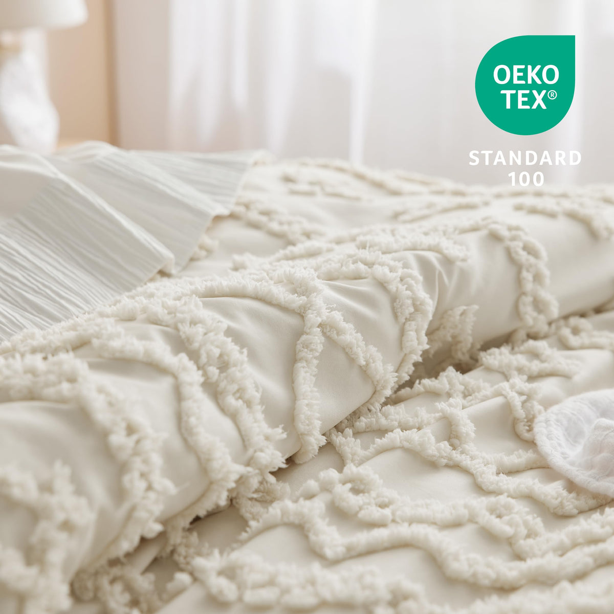 Bedsure machine-washable set offers easy care