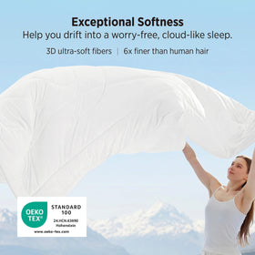 Bedsure machine-washable cooling blanket for easy care.