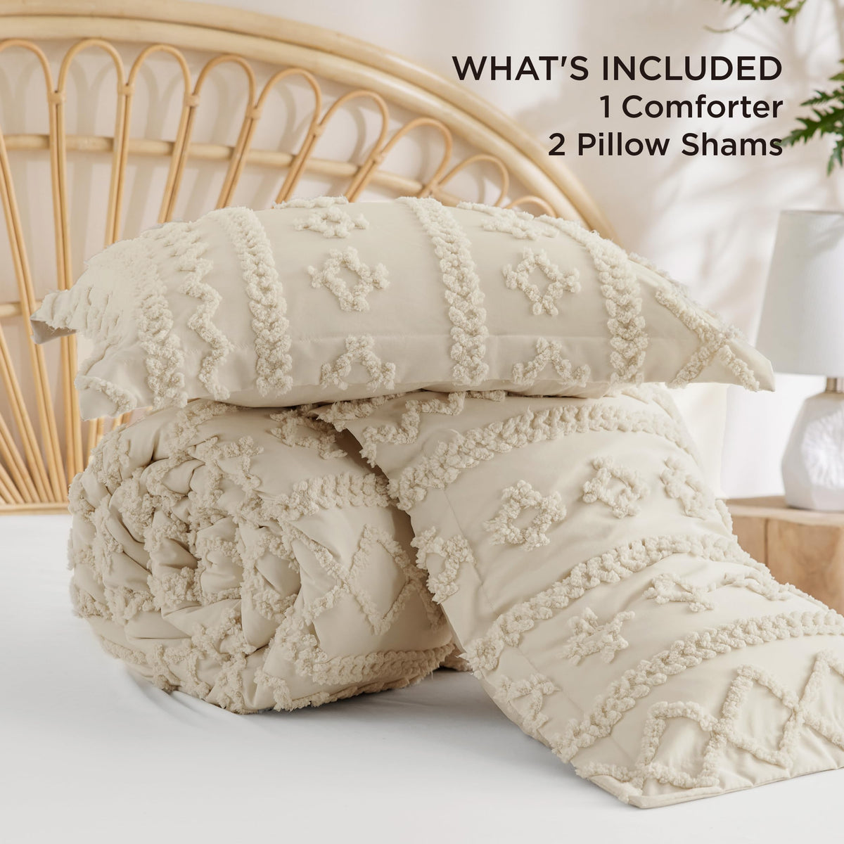 Bedsure machine-washable set makes care easy while preserving softness