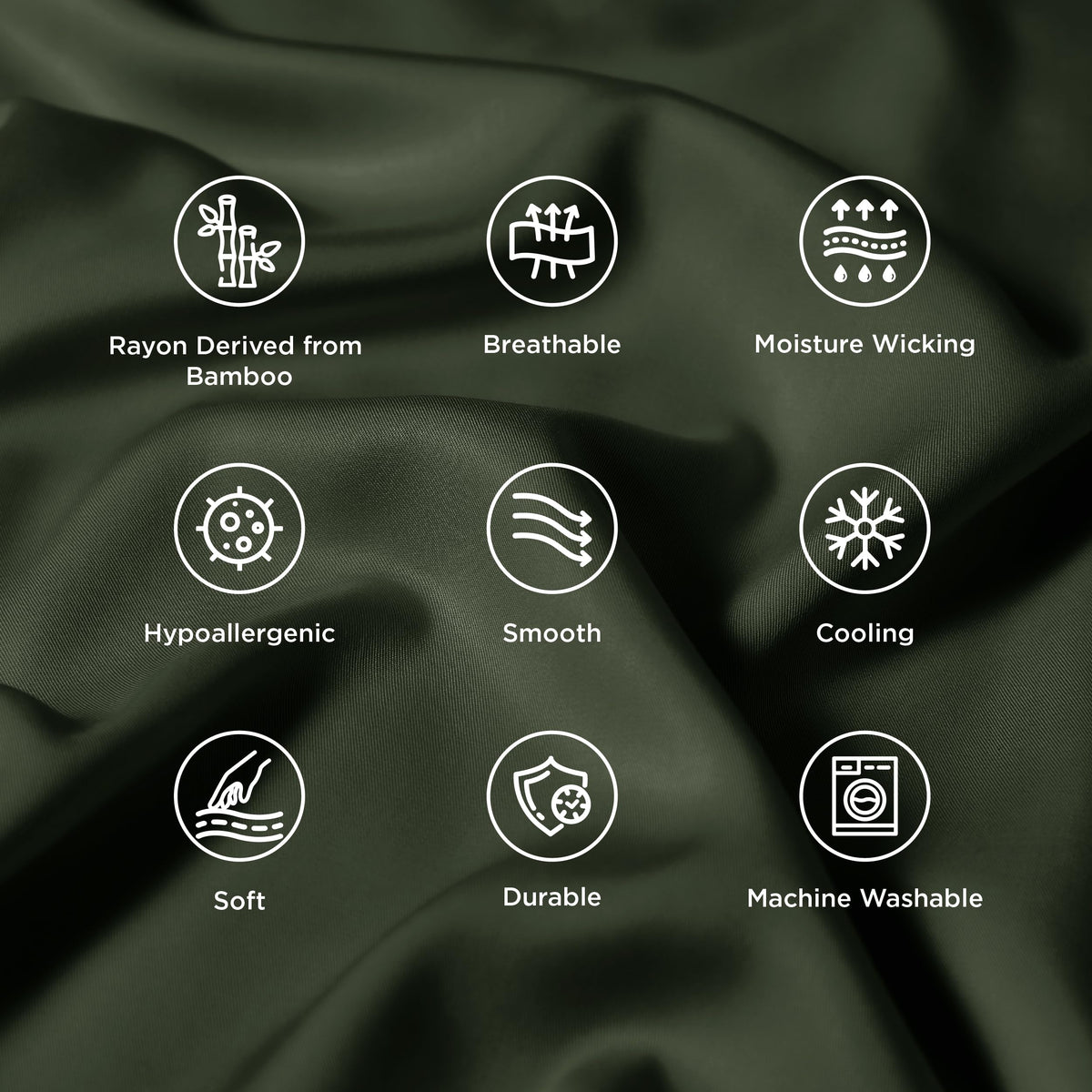 Bedsure machine-washable pillowcase offers easy care and quick laundry