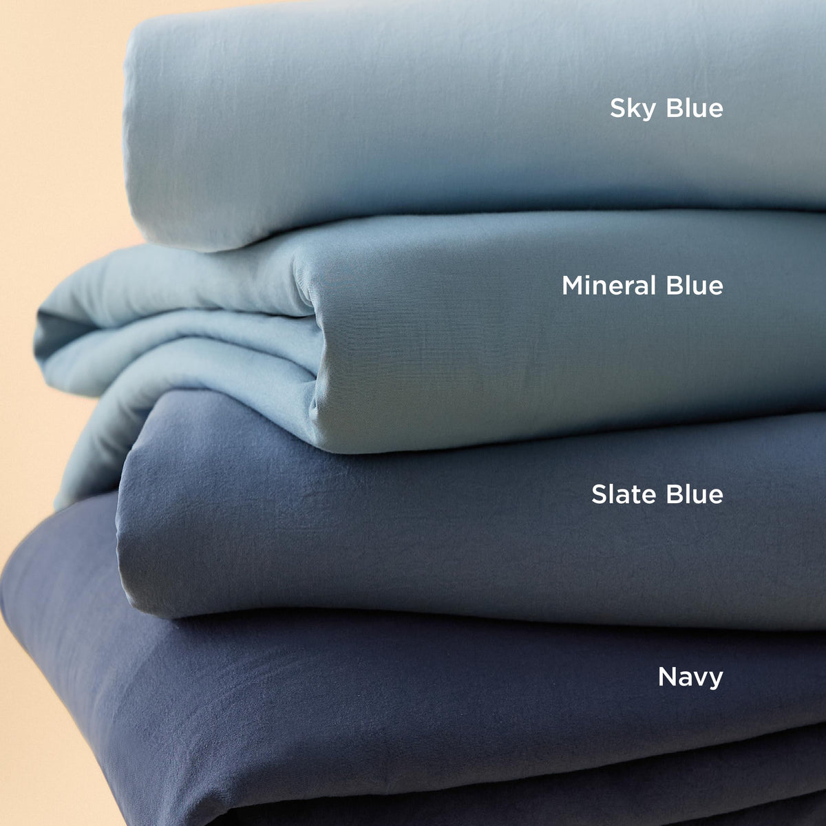 Bedsure navy décor-ready bedding fits many bedroom styles
