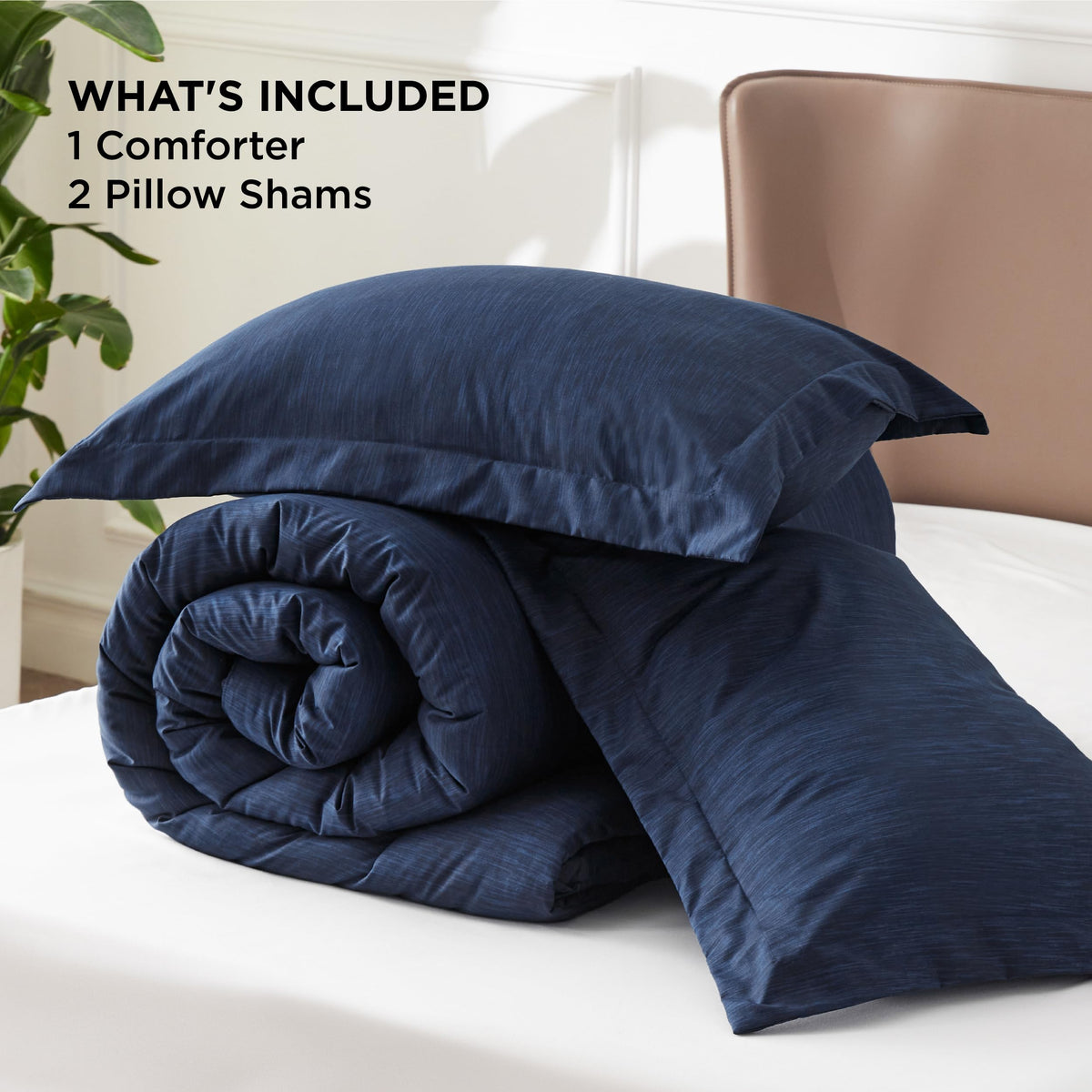Bedsure fabric close-up reveals soft brushed microfiber texture