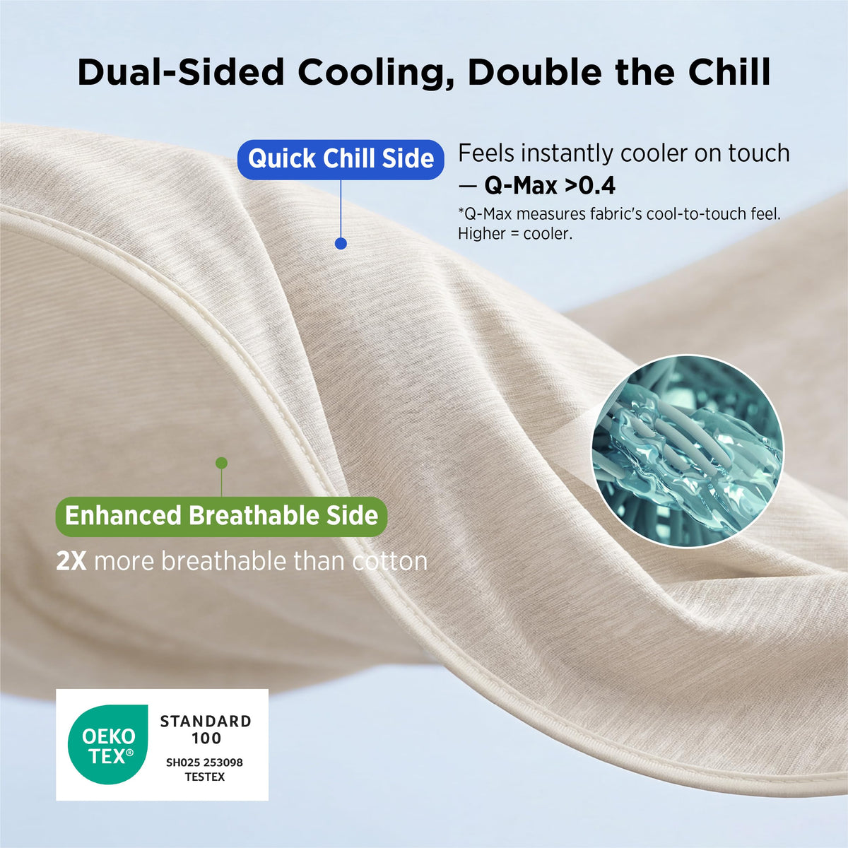 Bedsure blanket reversible design with cooling and bamboo-rayon sides.